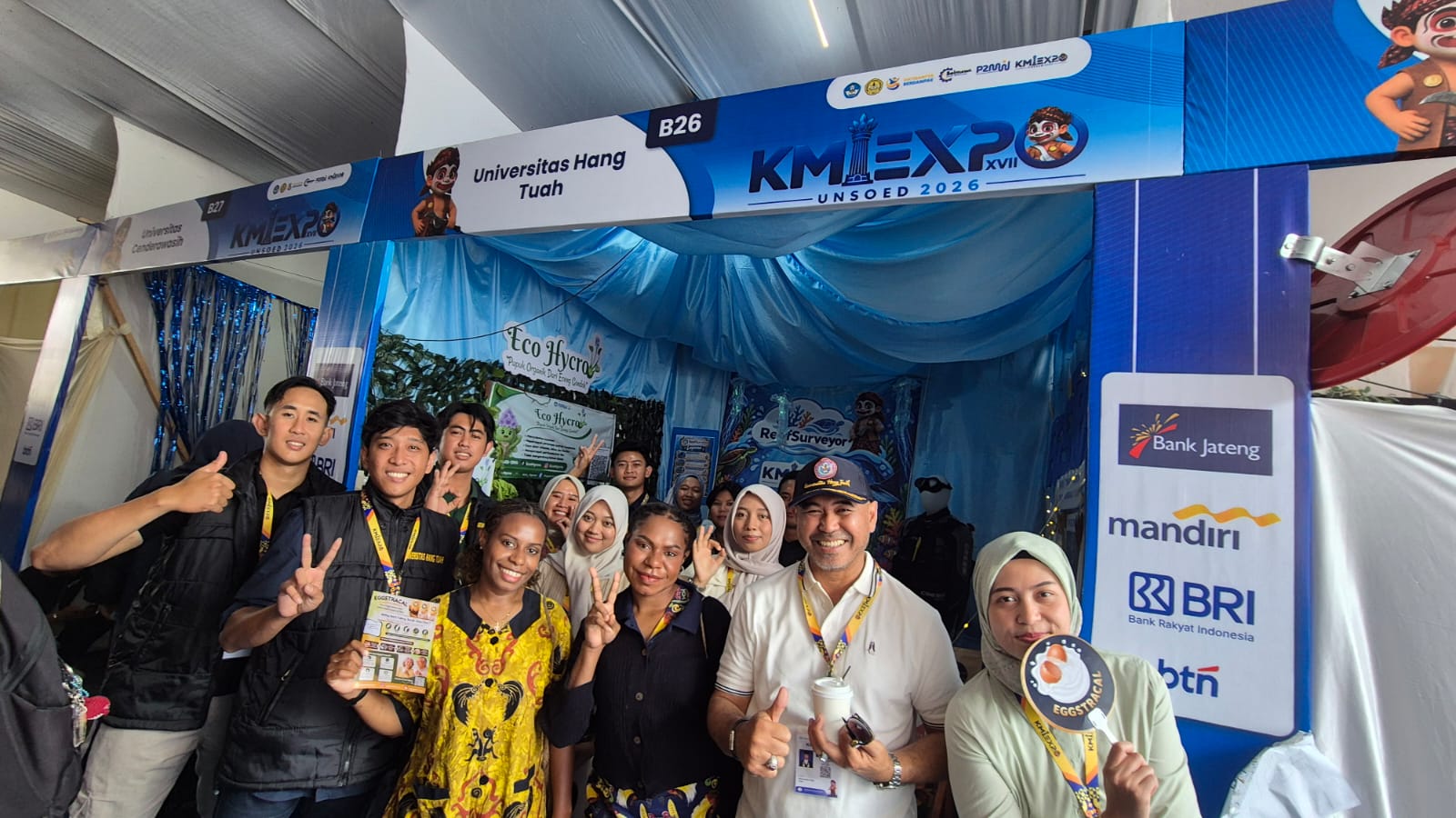 UHT Unjuk Inovasi Kewirausahaan di KMI Expo XVII 2026, Tiga Tim Mahasiswa Siap Bersaing Nasional